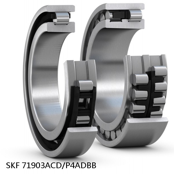 71903ACD/P4ADBB SKF Super Precision,Super Precision Bearings,Super Precision Angular Contact,71900 Series,25 Degree Contact Angle