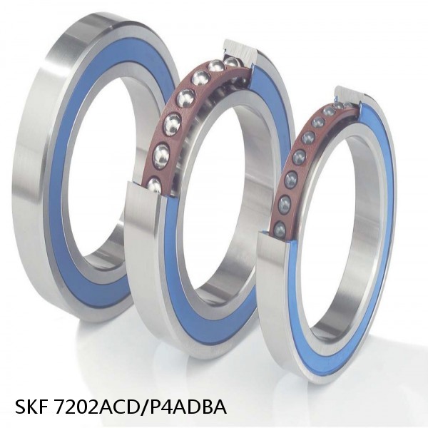 7202ACD/P4ADBA SKF Super Precision,Super Precision Bearings,Super Precision Angular Contact,7200 Series,25 Degree Contact Angle