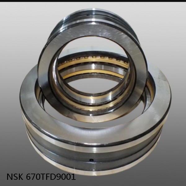 NSK 670TFD9001 DOUBLE ROW TAPERED THRUST ROLLER BEARINGS