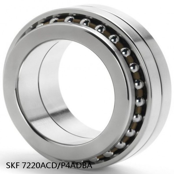 7220ACD/P4ADBA SKF Super Precision,Super Precision Bearings,Super Precision Angular Contact,7200 Series,25 Degree Contact Angle