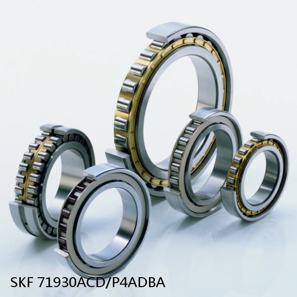 71930ACD/P4ADBA SKF Super Precision,Super Precision Bearings,Super Precision Angular Contact,71900 Series,25 Degree Contact Angle