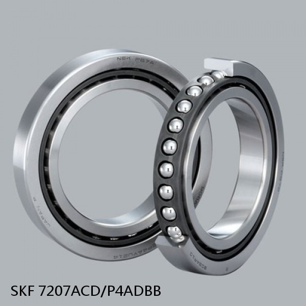 7207ACD/P4ADBB SKF Super Precision,Super Precision Bearings,Super Precision Angular Contact,7200 Series,25 Degree Contact Angle